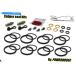 Brake Caliper KR-1Sեȥ֥졼ѡӥɽå1990 1990 1991 C KR250 Kawasaki KR-1S front brake caliper seal rebu