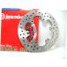 Rear Brake Rotor ֥졼ǥꥢ֥68B407E4 YAMAHA MT-01 1670 2005 2006 2007 2008 Brake Disc Rear Brembo 68B407E4 Yamaha MT-01 167