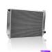 Radiator ����ե���19������� x 27.5in�� x 3in���饸��������GM����ߥ˥���PN 1-25242-X Griffin 19in. x 27.5in. x 3in. Radiator GM Aluminum P