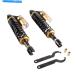 ڥ󥷥 ޥVmax Suzuki GS500ۥCB250ΤΥڥ390mmζå֥С Pair 390mm Air Shock Absorbers Spring For Yam