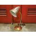  Vintage 70's* Goose шея Gold настольное освещение *200306s8-lmp смешанные товары освещение мебель интерьер античный лампа 