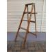  Vintage * дерево лестница *200324f1-otclct стремянка смешанные товары лестница мебель интерьер античный 