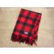  Vintage 70's*PENDLETON tartan проверка шерсть покрывало красный 168cm×134cm*200526s8-blk авторучка доллар тонн одеяло уличный интерьер 