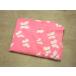  Vintage 70's* бабочка рисунок покрывало розовый A 184cm×130cm*201029s8-fbr смешанные товары простыня интерьер retro постельные принадлежности 