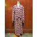  Vintage 50*s60*s*Wise проверка хлопок свободная домашняя одежда Size M*210920k4-m-gwn купальный халат ночное белье мужской USA пижама 