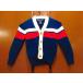  Vintage 80's*Harbor Side Kids tricolor color cardigan size 5*211205r11-k-cdg old clothes sweater child clothes tops 