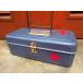  Vintage * metal medical box синий *220914k8-bxs смешанные товары аптечка первой помощи дисплей предметы интерьера inserting 