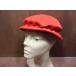  Vintage ~60*s* женский фетр головной убор оранжевый *221218j1-w-hd б/у одежда 1960s одноцветный шляпа 