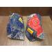  Vintage 70s* Denim & бандана принт орнамент сумка 2 позиций комплект *240501y4-bag-ot прачечная бардачок 1970s