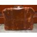  Vintage ~50*s*PEERLESS кожа багажник кейс чай *240519m1-bag-trk дисплей дорожная сумка мода смешанные товары 