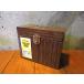  Vintage * дерево рисунок metal файл box чай *260116d4-bxs интерьер смешанные товары документы inserting 