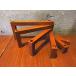 Vintage * Mid-century поворотный дерево свеча держатель *260520j7-otclct смешанные товары интерьер 