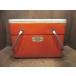  Vintage 70's*THERMOS cooler-box orange × белый *260531n4-otdeqp Thermos кемпинг уличный смешанные товары 
