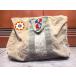  Vintage 40's*U.S.ARMY нашивка × рука краска ввод abieita- комплект сумка *260606m1-bag-bstn милитари портфель WW2 смешанные товары мелкие вещи 
