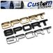  спорт SPORT раздельный эмблема стикер custom детали машина сопутствующие товары спорт машина 