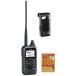 ICOM IC-R15��M�����ς݃��f��(�h���ۏؖ���) + LC-203 �A�C�R�������L�������O�P�[�X + �t���ی�V�[�g
