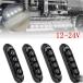 ���s�A���i �g���[���[�L�����o���g���b�N�g���b�N�p LED �T�C�h�}�[�J�[���C�g 12V 24V �A���o�[���b�h�z���C�g 4�Z�b�g �p�[�c ���i