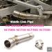  параллель импортные товары Honda NC700 NC700X NC700S NC750 NC750X NC750S для мотоцикл muffler товар мотоцикл muffler средний ссылка труба товар детали детали 