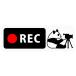  регистратор пути (drive recorder) установка стикер [ Panda . видео камера ] Banner Type ( задняя сторона. узкий SUV* Sports Wagon предназначенный ) ( повторный отшелушивание стикер ) (5.2cm×14.8cm) b17r