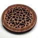  wooden sound hole cover ( acoustic guitar for ) weak sound vessel mute ( type 4)