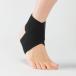 bonbone free supporter AM black XS size .. pair neck heel pressure . restriction flexible belt taping supporter 