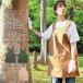. . style apron many storage lady's agriculture woman agriculture working clothes gardening outdoor Cafe gardening Mother's Day present NS-948 (1 sheets till cat pohs )