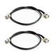 EVARSOL RG58 BNC коаксильный кабель мужской - мужской 50cm низкий потеря 50 ом 2 шт. комплект высота цикл антенна удлинение кабель CB беспроводной C