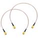 BOOBRIE 30CM SMA кабель SMA мужской -SMA мужской RG316 коаксильный кабель 1.5D-2V соответствует удлинение кабель SMAP-SMA