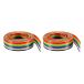 Rebower 10 булавка Flat лента кабель IDC Rainbow цвет 1.27 mm промежуток коннектор для 1M 2 шт 