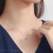 ���A�T�i�C�g �l�b�N���X �ꗱ ���f�B�[�X 0.5ct 1.0ct SV925 �v���`�i�d�グ K18�S�[���h �����A�����M�[�Ή� �v���[���g �֘A�摜3