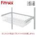[ производитель прямая поставка ограничение ]Fitrack опция детали корзина комплект BST4540SBA W450×D400×H120 корзина ( серебряный )+ держатель ( черный ). futoshi kun специальный шт. часть материал 