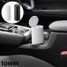  бутылка type крышка имеется мусорная корзина tower Yamazaki реальный индустрия tower белый черный 1834 1835 в машине автомобильный настольный настольный корзина для мусора мусорка tower серии yamazaki