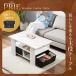 �Z���^�[�e�[�u�� �ؐ� �����o���t�� �e�[�u�� ��80cm ���[�e�[�u�� �ؐ� �ؖ� ������� �k�� �J�t�F ���[�P�[�X 2�t ���� �ȃX�y�[�X �֘A�摜3