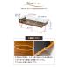�e�[�u�� �K���X �ؐ� �Z���^�[�e�[�u�� �Ȃ��� �K���X�e�[�u�� �����K���X �k�� 88cm�� �I�t�� �f�B�X�v���C ���[�e�[�u�� �V���v�� �f�U�C�� �֘A�摜2