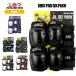  Kids протектор 187 KILLER PADS SIX PACK JR BLACK скейтборд killer накладка Junior безопасность накладка 3 позиций комплект скейтборд Extreme Youth 