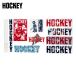 HOCKEY хоккей HOCKEY Sticker Pack стикер стикер упаковка 