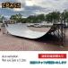 [ доставка отдельно . предварительный расчет ]1200 SKATEBOARD RAMP скейтборд лампа skate park Minya mpBMX скейтборд серфинг сноуборд половина труба сделано в Японии 
