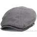 大きいサイズ 帽子 L XL ストレッチコットンハンチング メンズ  チャコール  BIGWATCH 正規品/ビッグワッチ キャップ アウトドア フェス UVケア