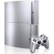 [ б/у рабочее состояние подтверждено ] PLAYSTATION 3(40GB) атлас * серебряный 