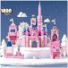  Lego сменный блок Disney Princess дворец 6in1 1000PCS princess castle. замок LEGO игрушка Kids ребенок мужчина девочка мини фигурка развивающая игрушка 