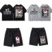  Mobile Suit Gundam мужской короткий рукав футболка летний Hello Kitty сотрудничество товары Kids tops Trend одежда 