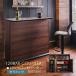  балка счетчик керамика 120cm балка стойка высокий счетчик Brown место хранения кухонный прилавок буфет модный Vintage способ из дерева Country 