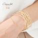  браслет 5 полосный женский metal простой серебряный Gold Trend casual 
