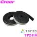 TERZO Terzo TP2418 waterproof gasket 2 pcs insertion . roof carrier installation holder . -door crevice. rain leak ..