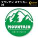  mountain стикер 06 все 26 цвет 5 размер альпинизм climbing царапина .. наклейка переводная картинка смартфон машина мотоцикл велосипед шлем 