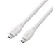 �^�C�vC �P�[�u�� ( USB Type-C to C ) 1.5m PD 100W USB10Gbps���� �f�����ɂ��� �V���R�����b�V�� �y MacBook Pro iPad iPhone �� TypeC �@��Ή� �z �z���C�g