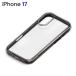 iPhone17 �P�[�X �N���A �O���[ �t���[�� �O���t�@�C�g ���� �^�t�݌v �G�A�N�b�V�����P�[�X