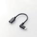 �G���R�� �^�u���b�g�p�ϊ��A�_�v�^ �[�d�ʐM�Ή� L�� 2A microB���X-microB�I�X USB2.0 �u���b�N 0.1m TB-MBFMBL01BK