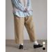 plitoprit хлопок linen. тканый karuze tuck брюки багги женский P70702 [ Revue план объект ]