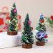  кукольный дом. миниатюра елка,LED свет,DIY кукольный дом, Рождество украшение аксессуары 